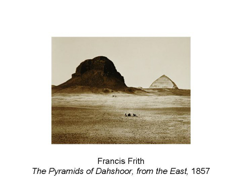 Francis Frith The Pyramids of Dahshoor, from 