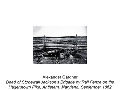 Alexander Gardner Dead of Stonewall Jackson s