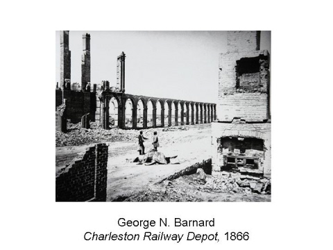George N. Barnard Charleston Railway Depot, 1