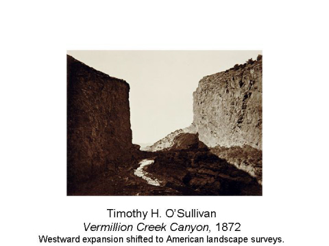 Timothy H. O Sullivan Vermillion Creek Canyon