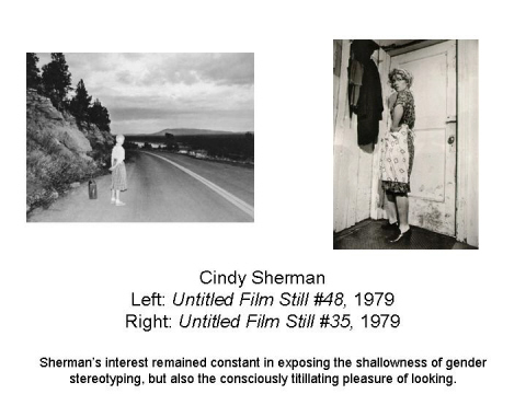 Cindy Sherman Left: Untitled Film Still #48, 