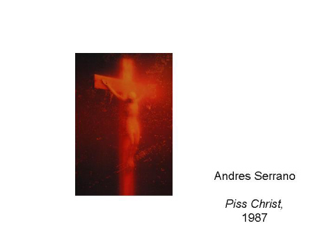 Andres Serrano  Piss Christ, 1987  