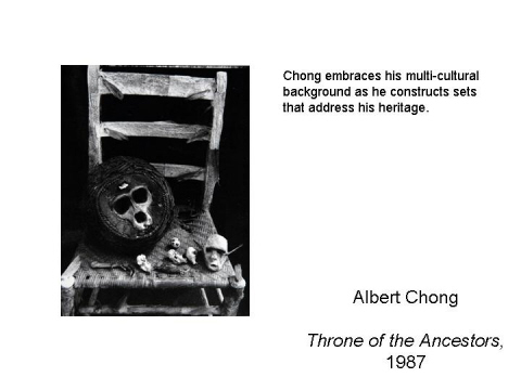 Albert Chong  Throne of the Ancestors, 1987