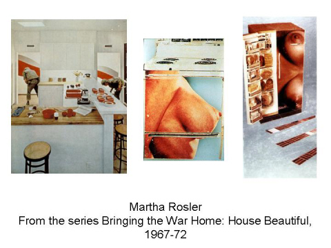 Martha Rosler From the series Bringing the Wa