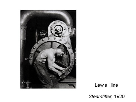 Lewis Hine  Steamfitter, 1920