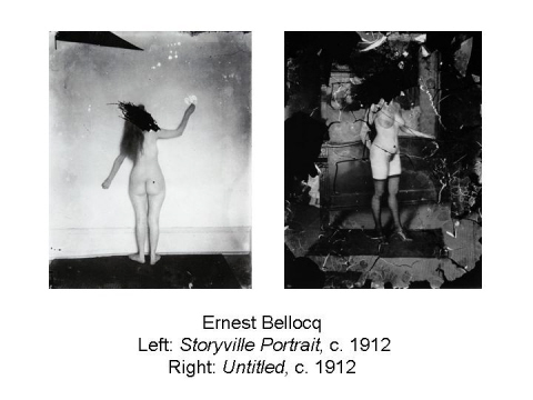 Ernest Bellocq  Left: Storyville Portrait, c.