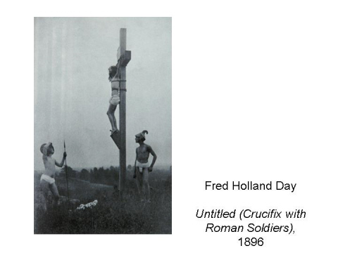 Fred Holland Day  Untitled (Crucifix with  Ro