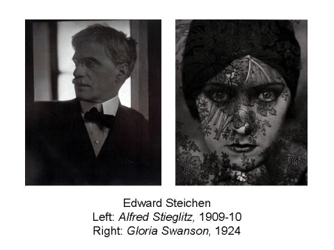 Edward Steichen Left: Alfred Stieglitz, 1909-