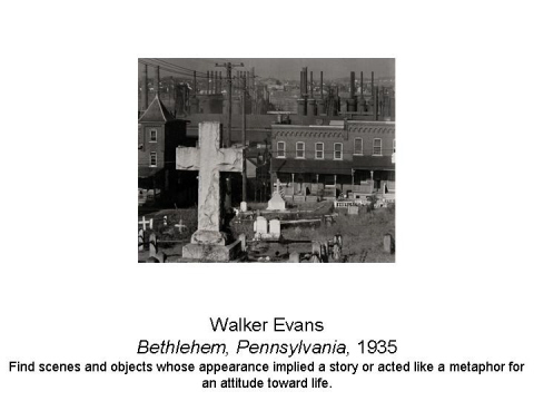 Walker Evans Bethlehem, Pennsylvania, 1935 Fi