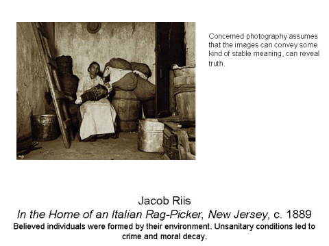 Jacob Riis In the Home of an Italian Rag-Pick