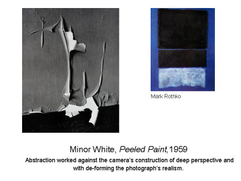 Minor White, Peeled Paint,1959  Abstraction w