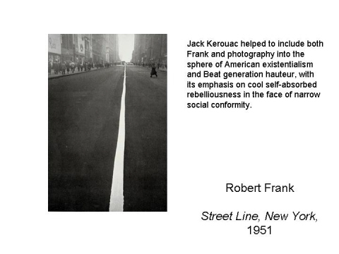 Robert Frank  Street Line, New York, 1951