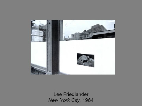 Lee Friedlander New York City, 1964