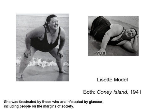 Lisette Model  Both: Coney Island, 1941