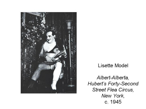 Lisette Model  Albert-Alberta,  Hubert s Fort