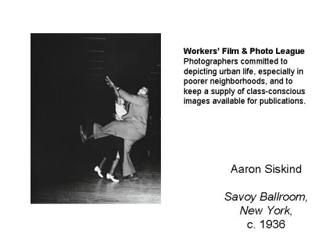 Aaron Siskind  Savoy Ballroom, New York, c. 1