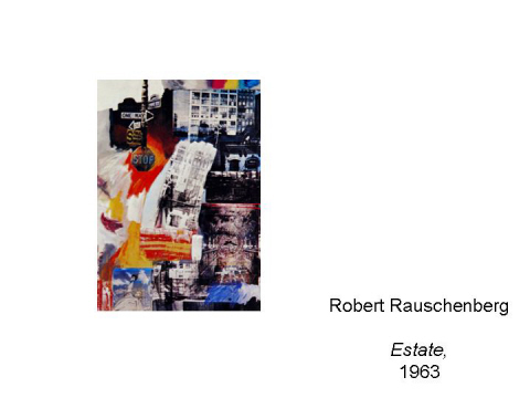 Robert Rauschenberg  Estate, 1963