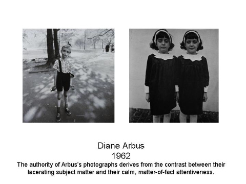 Diane Arbus 1962 The authority of Arbus s pho