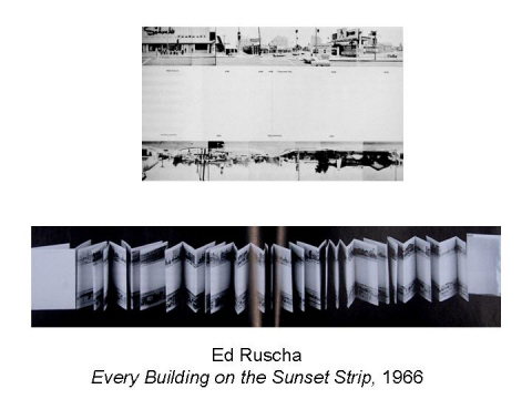 Ed Ruscha Every Building on the Sunset Strip,