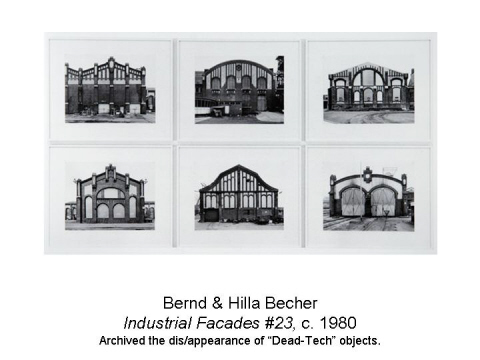 Bernd & Hilla Becher Industrial Facades #23, 