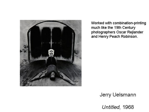 Jerry Uelsmann  Untitled, 1968