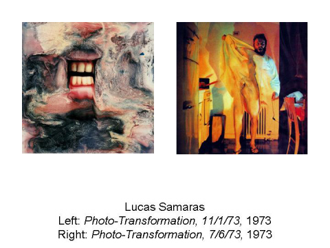Lucas Samaras Left: Photo-Transformation, 11/