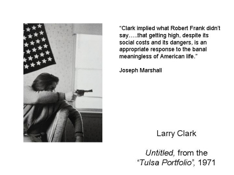 Larry Clark  Untitled, from the  Tulsa Portfo