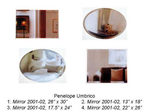 Penelope Umbrico 1: Mirror 2001-02, 26  x 30 