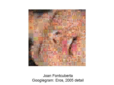 Joan Fontcuberta Googlegram: Eros, 2005 detai
