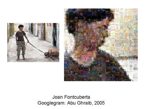 Joan Fontcuberta Googlegram: Abu Ghraib, 2005